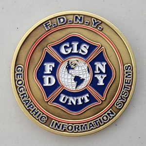 FDNY - GIS UNIT - Challenge Coin