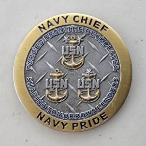 USS MISSOURI - SSN 780 - NAVY CHIEF - Challenge Coin