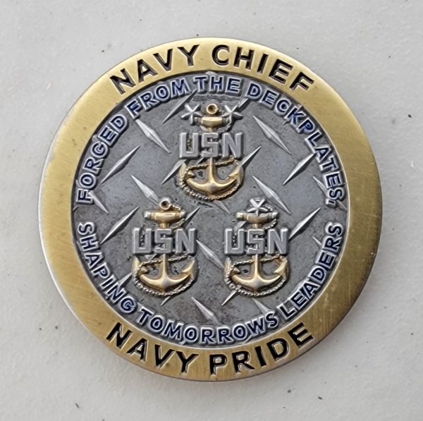 USS MISSOURI - SSN 780 - NAVY CHIEF - Challenge Coin