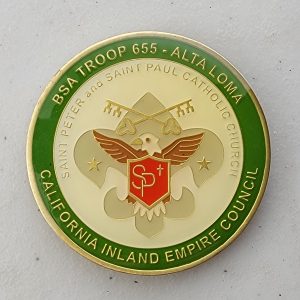 BSA TROOP 655 - Challenge Coin