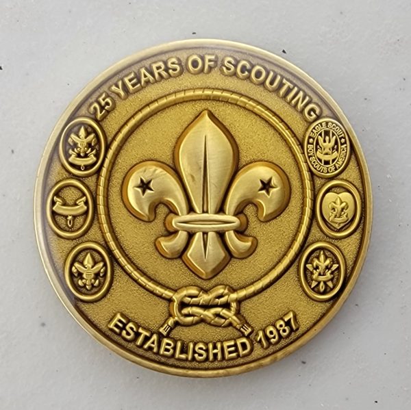 BSA TROOP 655 - Challenge Coin - Image 2