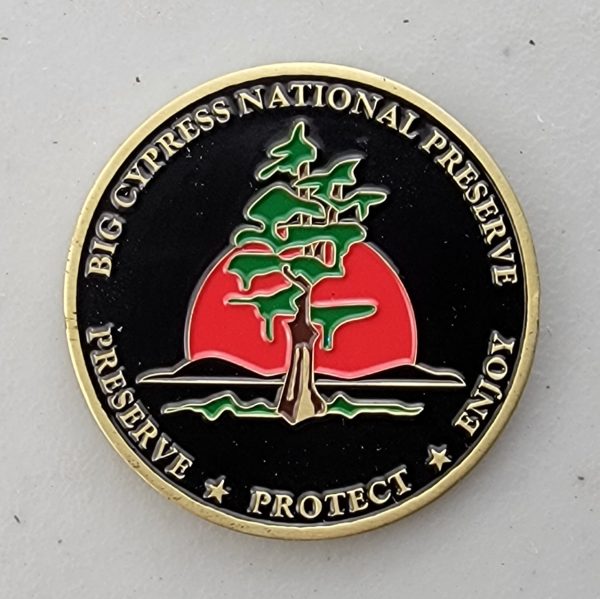 NPS - BIG CYPRESS NATIONAL PERSERVE -  Challenge Coin