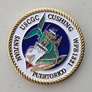 USCGC CUSHING - WPB 1321 - Challenge Coin