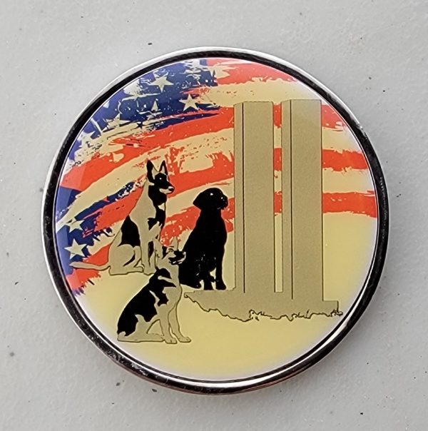 COMMAND CANINE - WTC - Challenge Coin - Image 2