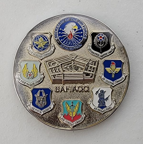 AIR FORCE ACQUISITION - SAF/AQQ - Challenge Coin - Image 2