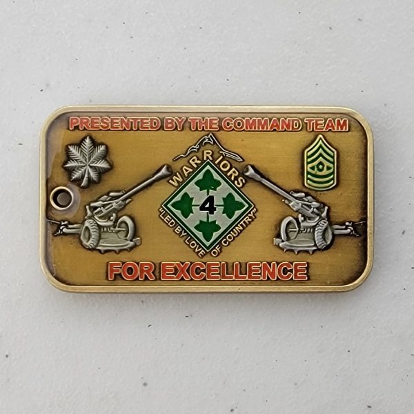 2ND BATTALION 77TH FIELD ARTILLERY REGIMENT - Challenge Coin - Image 2