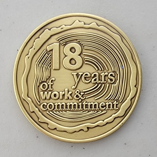 JENA CHOCTAW PINES CASINON - Challenge Coin - Image 2