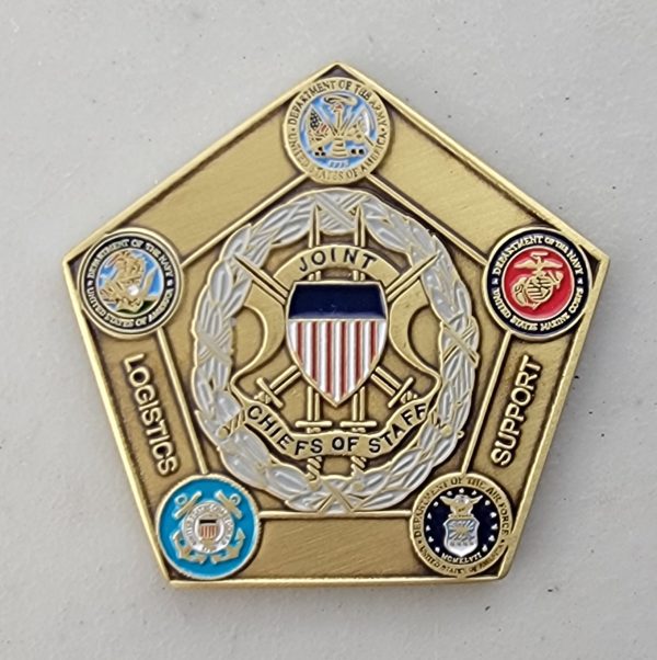 JOINT CHIEFS OF STAFF - J4 - Challenge Coin - Image 2