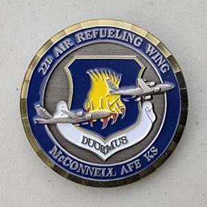 22D AIR REFUELING WING - Challenge Coin