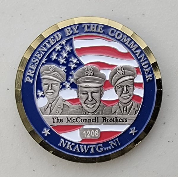 22D AIR REFUELING WING - Challenge Coin - Image 2