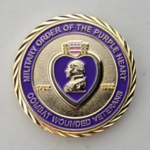 MILITARY ORDER OF THE PURPLE HEART - Challenge Coin