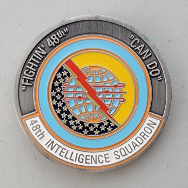 48th INTELLIGENCE SQUADRON - Challenge Coin