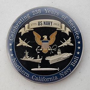 NORTHERN CALIFORNIA NAVY BALL - Challenge Coin
