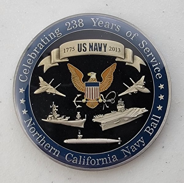 NORTHERN CALIFORNIA NAVY BALL - Challenge Coin