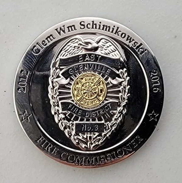 EAST GLENVILLE FIRE DISTRICT - Challenge Coin