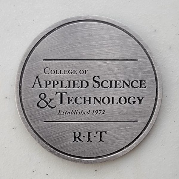 COLLEGE OF APPLIED SCIENCE & TECHNOLOGY - RIT - Challenge Coin