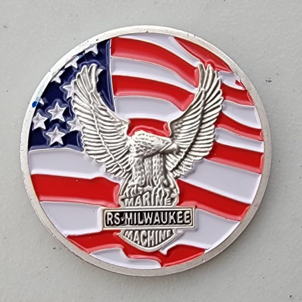 MARINE MACHINE - RS MILWAUKEE - Challenge Coin