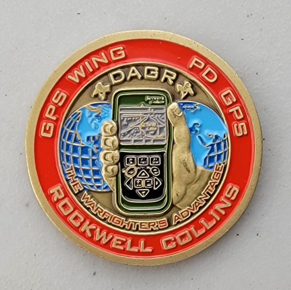 ROCKWELL COLLINS - DAGR - Challenge Coin