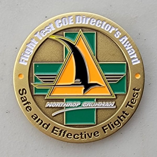 F-35 LIGHTNING II FLIGHT TEST TEAM - Challenge Coin - Image 2