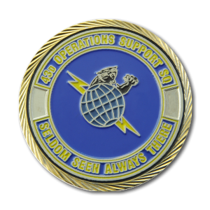 43D OPERATIONS SUPPORT SQUADRON - Challenge Coin