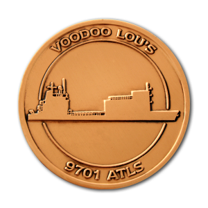 VOODOO LOU'S  - 9701 ATLS - Challenge Coin