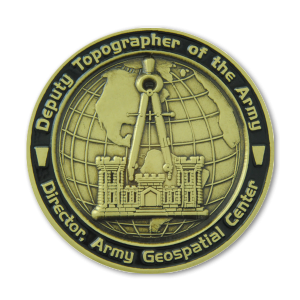 DEPUTY TOPOGRAPHER - ARMY  - Challenge Coin