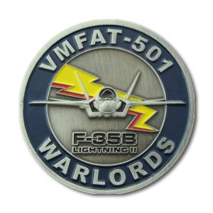 VMFAT-501 - WARLORDS - Challenge Coin