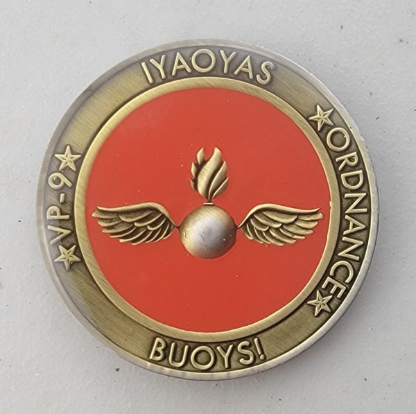 VP-9 GOLDEN EAGLES - Challenge Coin - Image 2