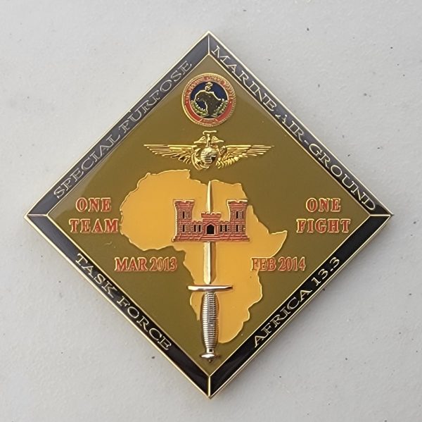 4TH MARINE DIVISION - Challenge Coin - Image 2
