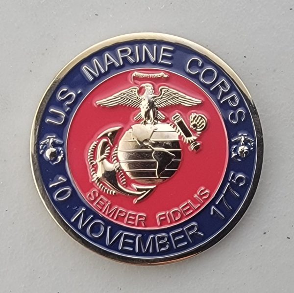 THE CHOSIN FEW - MARINE - Challenge Coin - Image 2