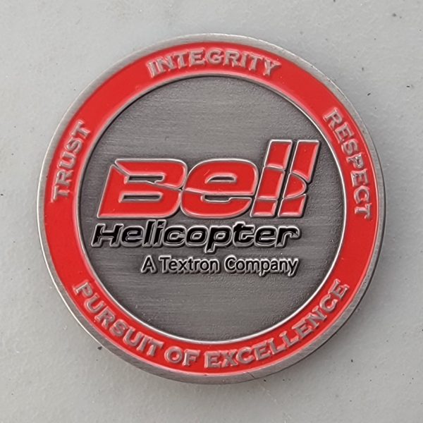 BELL HELICOPTER - CI - Challenge Coin - Image 2