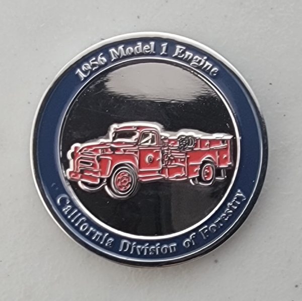 CA DEPT OF NATURAL RESOURCES - DIVISION OF FORESTRY - Challenge Coin - Image 2