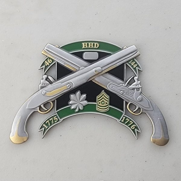 210th MP BATTALION - Challenge Coin - Image 2