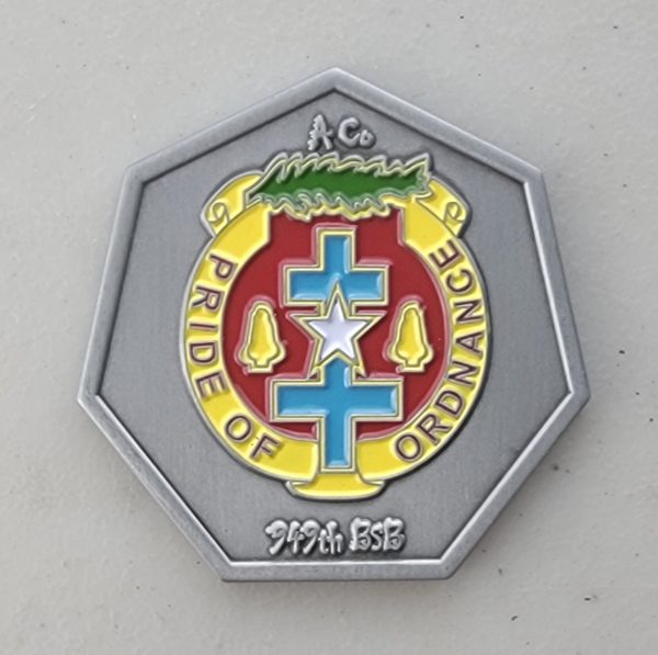 949th BSB - ASSASSINS - Challenge Coin - Image 2