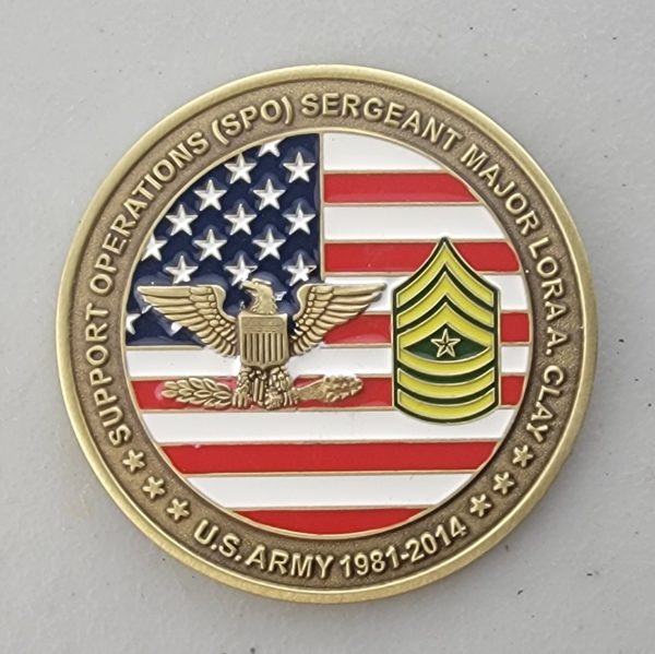 300th SUSTAINMENT BRIGADE - Challenge Coin - Image 2