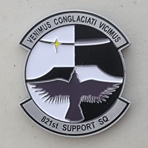 821st SUPPORT SQ - Challenge Coin