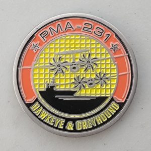 PMA-231 - HAWKEYE & GREYHOUND - Challenge Coin