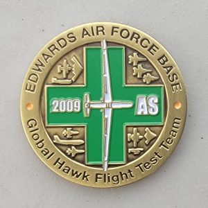 GLOBAL HAWK FLIGHT TEST TEAM - NORTHROP GRUMMAN - Challenge Coin
