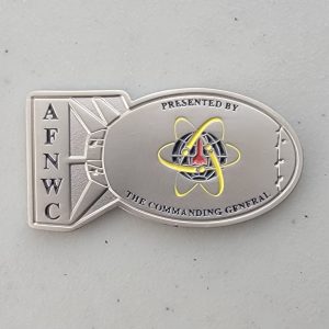 AFNWC - MATTE NICKEL - Challenge Coin
