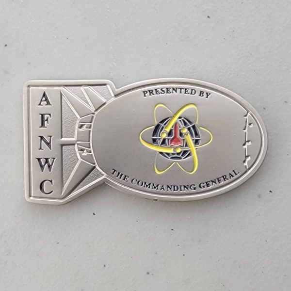 AFNWC - MATTE NICKEL - Challenge Coin