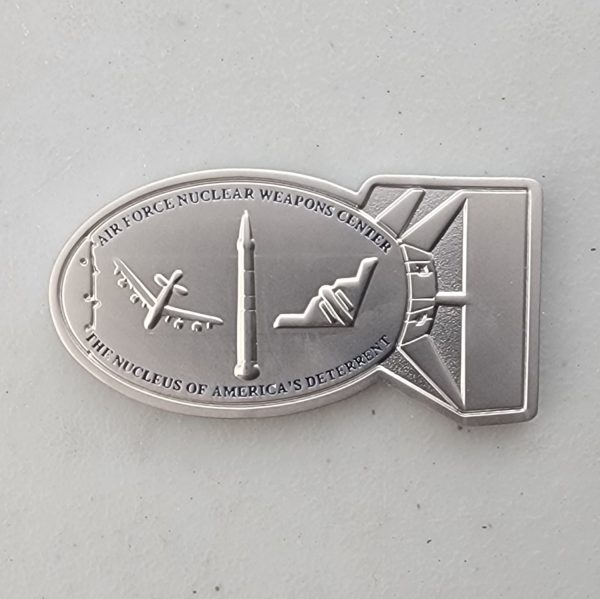 AFNWC - MATTE NICKEL - Challenge Coin - Image 2