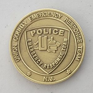 UNION COUNTY POLICE - ERT - Challenge Coin