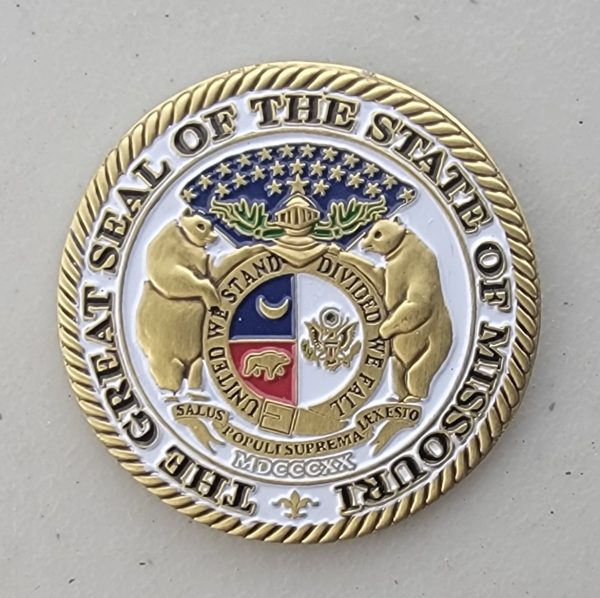 USS MISSOURI - SSN-780 - COMMISIONING COMMITTEE - Challenge Coin - Image 2