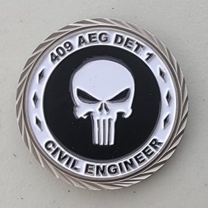 409 AEG DET 1 - Challenge Coin