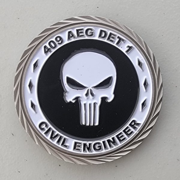 409 AEG DET 1 - Challenge Coin