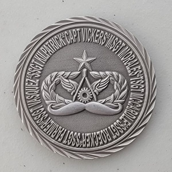 409 AEG DET 1 - Challenge Coin - Image 2