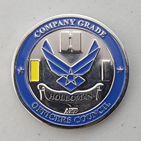 HOLLOMAN AFB - OFFICERS CLUB - Challenge Coin - Image 2