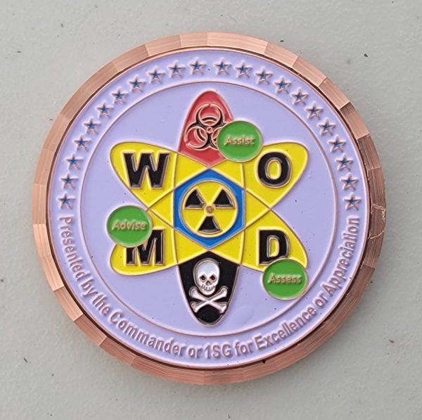 15TH CIVIL SUPPORT TEAM - Challenge Coin - Image 2