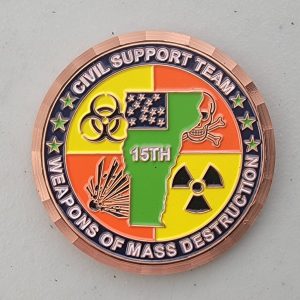 15TH CIVIL SUPPORT TEAM - Challenge Coin