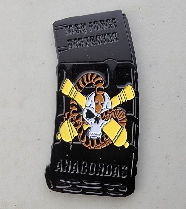 TASK FORCE DESTROYER - ANACONDAS - Challenge Coin